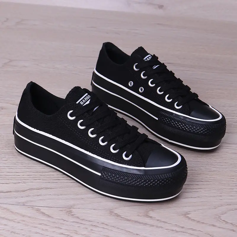 New Korean Style Platform Student Shoes