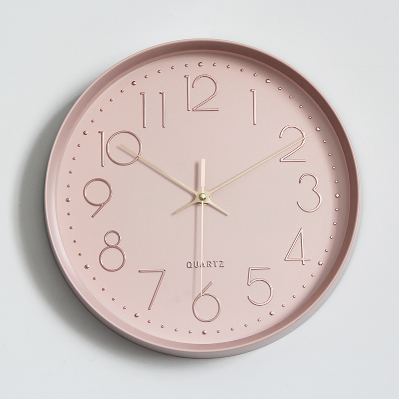Wall Clock Simple Living Room Quartz Silent