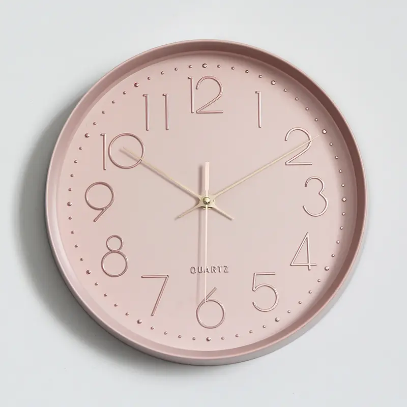 Wall Clock Simple Living Room Quartz Silent