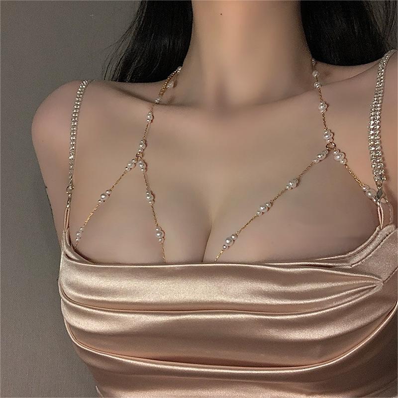 Affordable Luxury Style Advanced Feeling Body Chest Necklace - Image 3