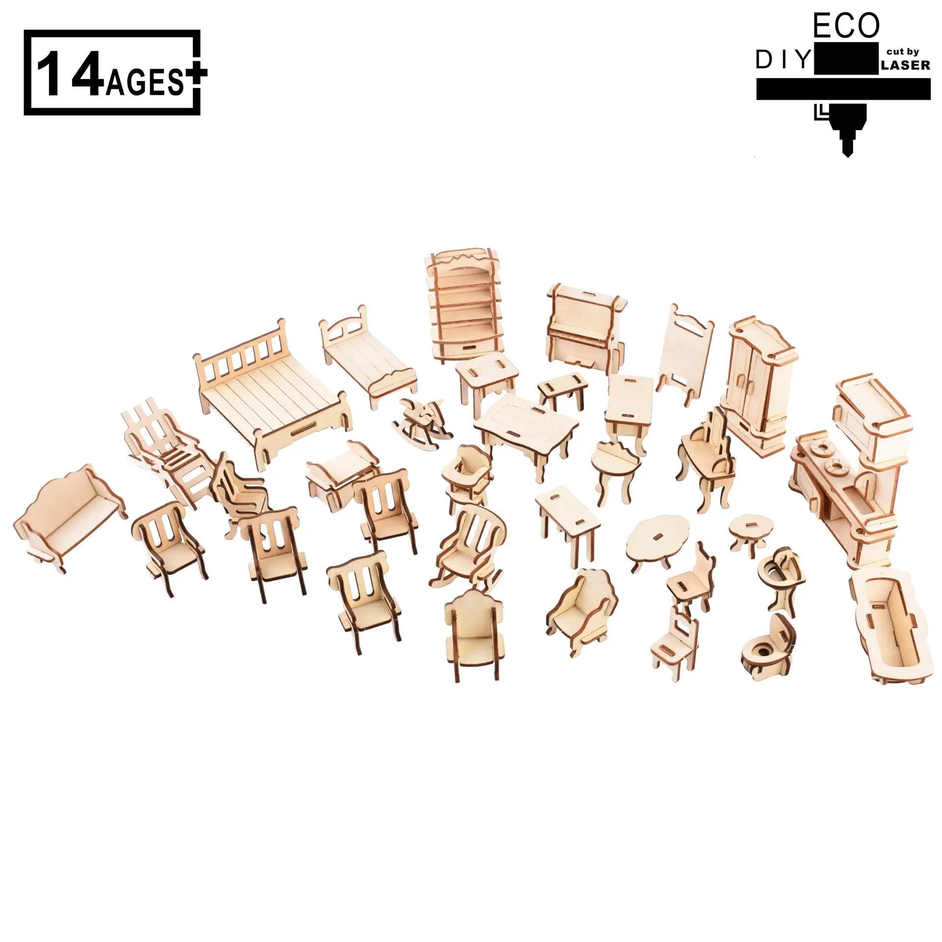 3D Jigsaw Puzzle Laser DIY Manual