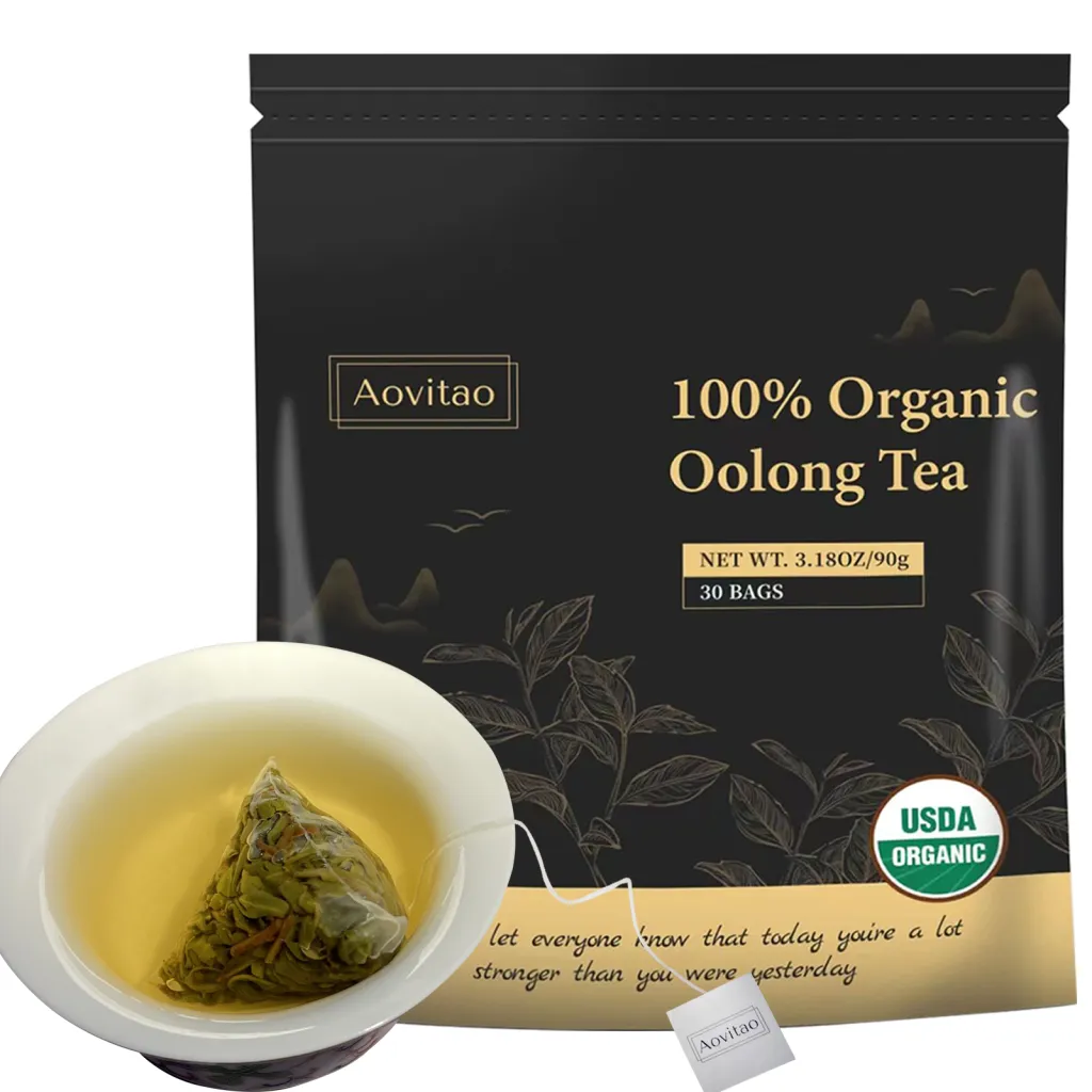 Detox Cleanse Tea Natural Herbal Tea Bags Oolong Leaf For Lung Cleanse Congestion Relief Herbal Detox Caffeine-Free Non-GMO Organic For Gut Health ...