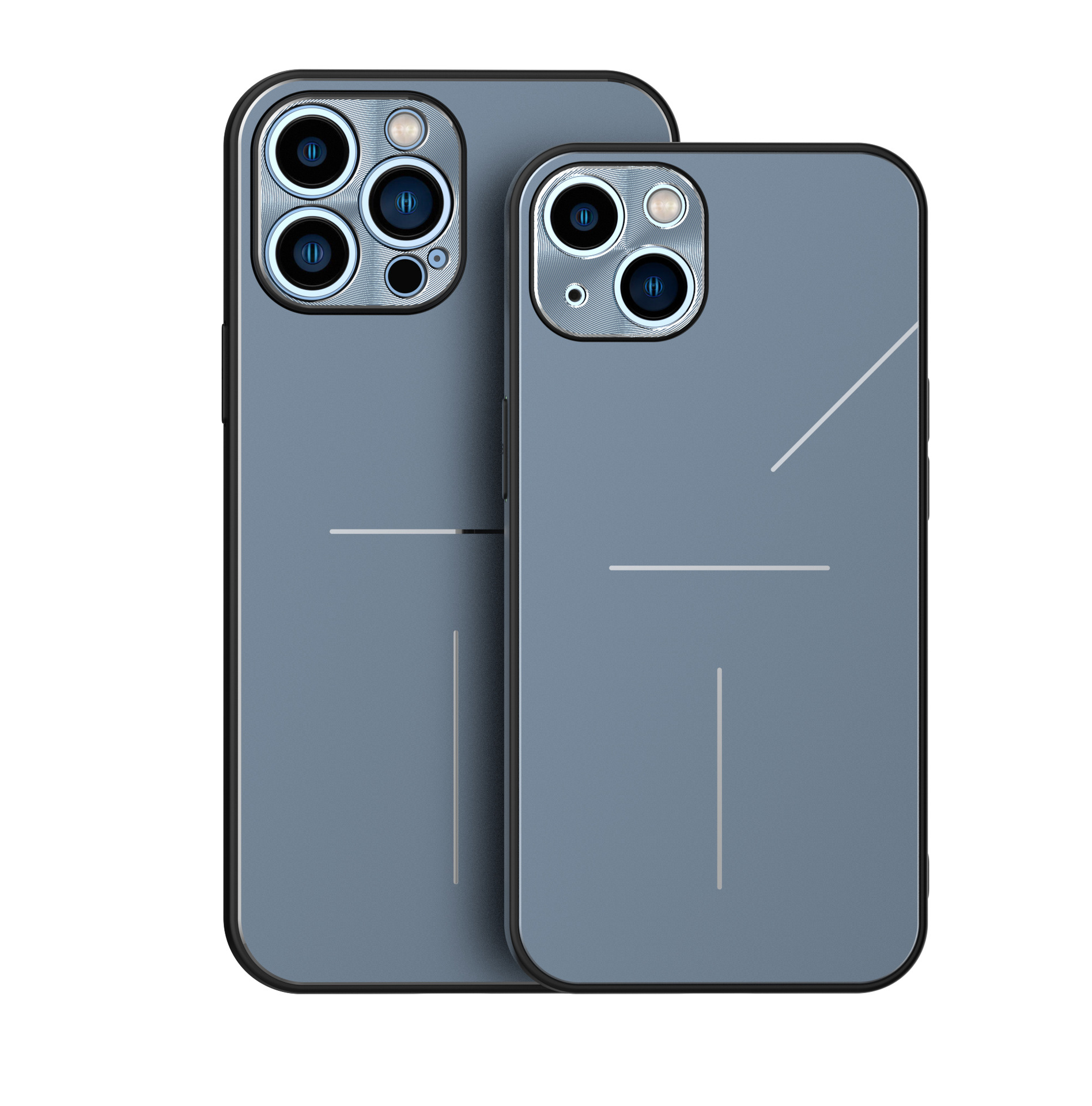 New Ultra-thin Frosted Metal Back Phone Case - Image 8