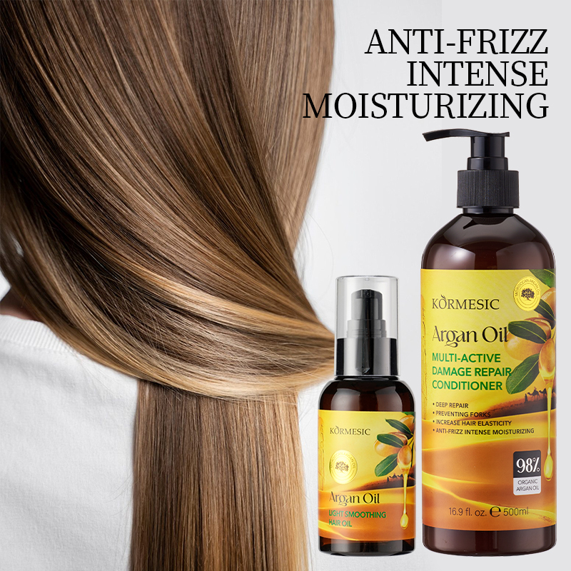 KORMESIC Moroccan Argan Oil Lightweight Smooth Hair Oil 110ml — foto 3