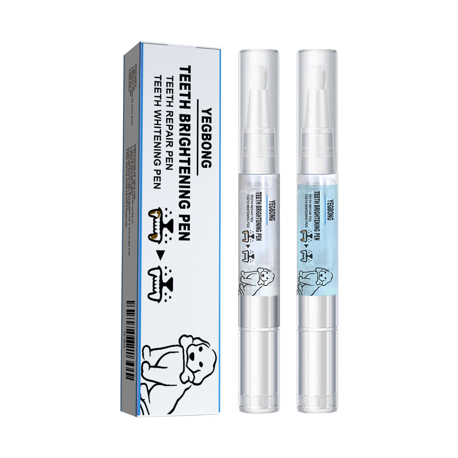 Pet Toothbrush 2pcs 1box