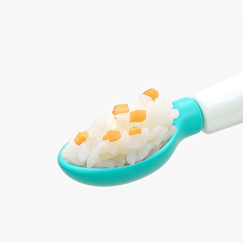 Balance Anti-spreading Baby Learn To Eat Child Training Rice Spoon