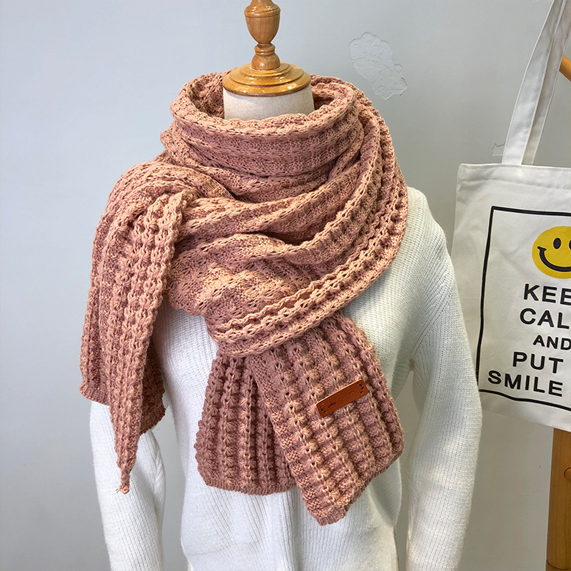 Women's Wool Scarf New Wild Thick Warm Shawl