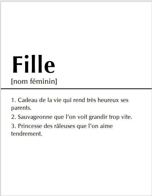 Fille