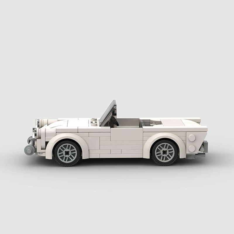 Vintage Convertible Car Racing Classic Car Model - Image 10