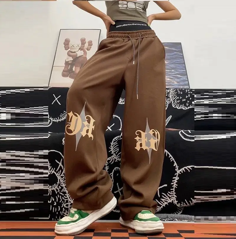 American Style Retro High Street Sports Pants