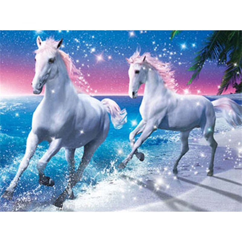 Living Room Decoration Painting Round Diamond Square Diamond