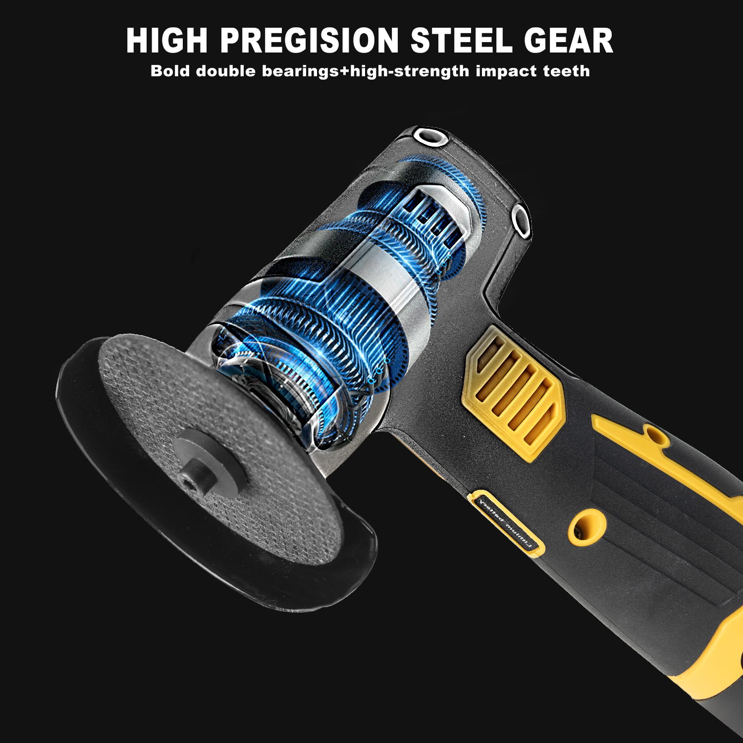 12V Mini Angle Grinder Rechargeable Grinding Tool Polishing Grinding Machine — foto 3