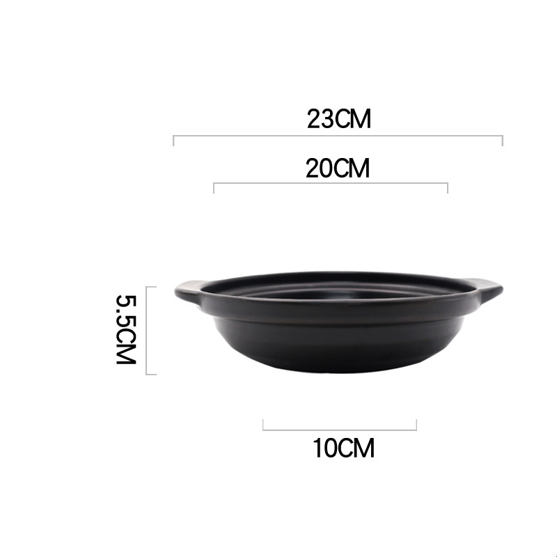 Title 6, High temperature resistant shallow casserole