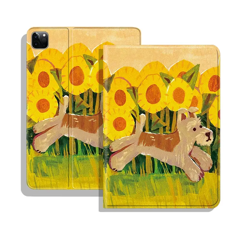 Sunflower Schnauzer Dog Cute Pad Protector