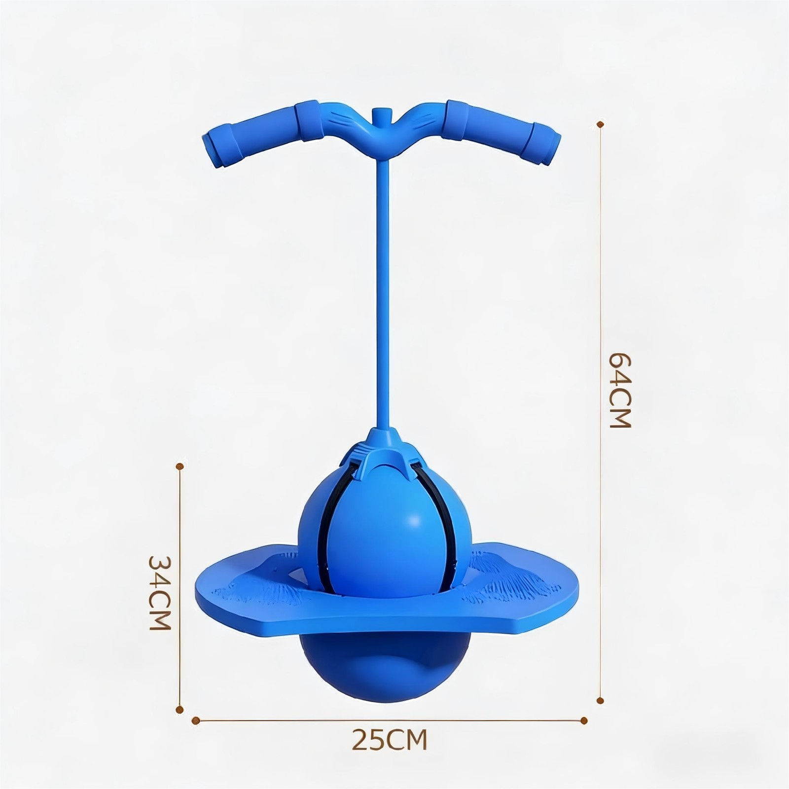 Bouncing Ball Frog Hop Long Height Exercise Equipment Balance Training Toys UK — image 7