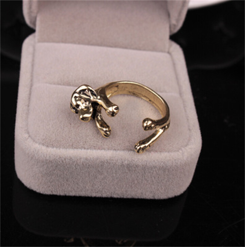 Women's Fashion Personality Cute Animal Finger Ring