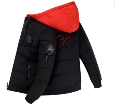 Title 12, Stand-up collar shiny down padded jacket