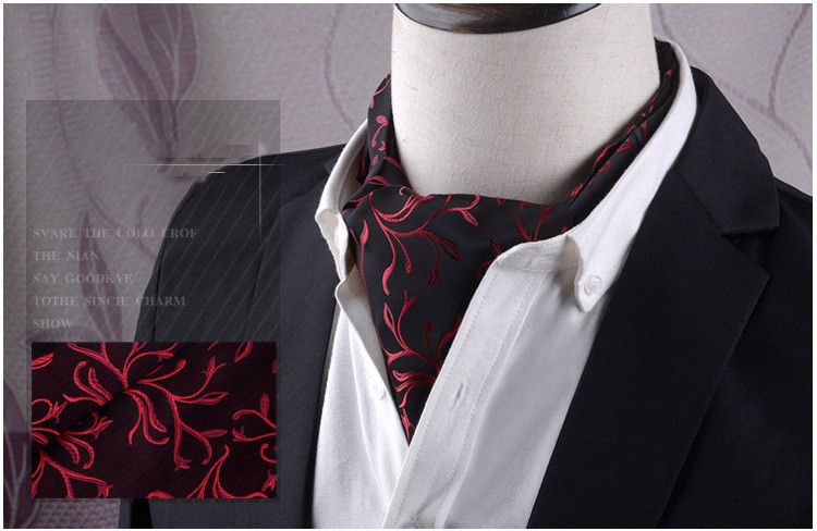 Title 6, Gentleman Style Polyester Jacquard Men