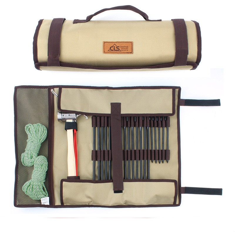 Tool kit for fixing rod steel nail fittings (red)