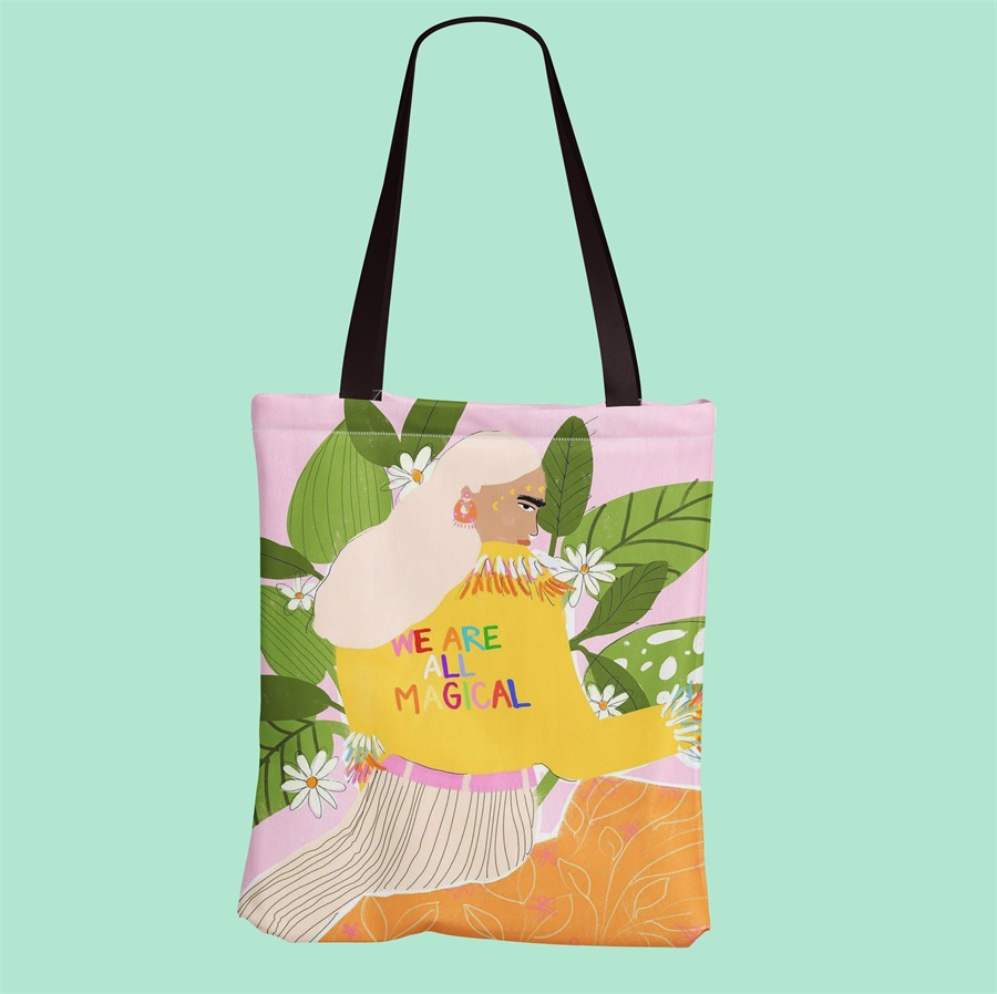 Title 6, Matisse-Canvas-Schultertasche für Damen. Geräum...