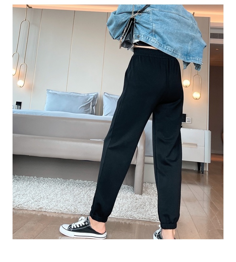 Title 10, Fashion Slim Cotton Loose Casual Sports Trousers