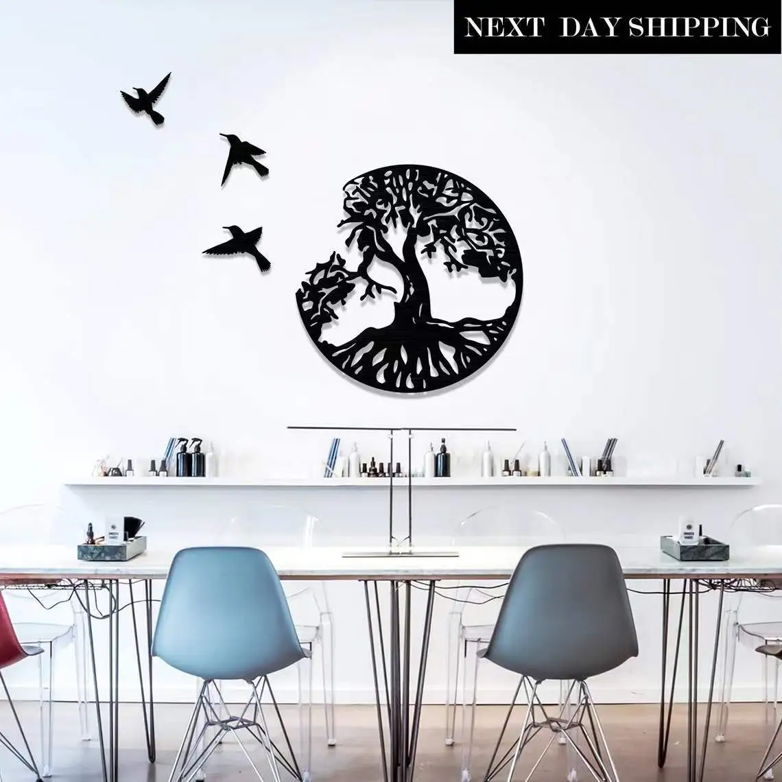 Decorative Iron Wall Art Wall Hanging – image 3