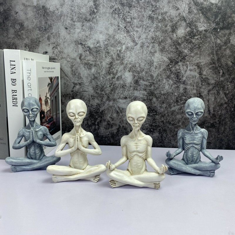 Title 6, Yoga Shape Living Room Decoration Resin