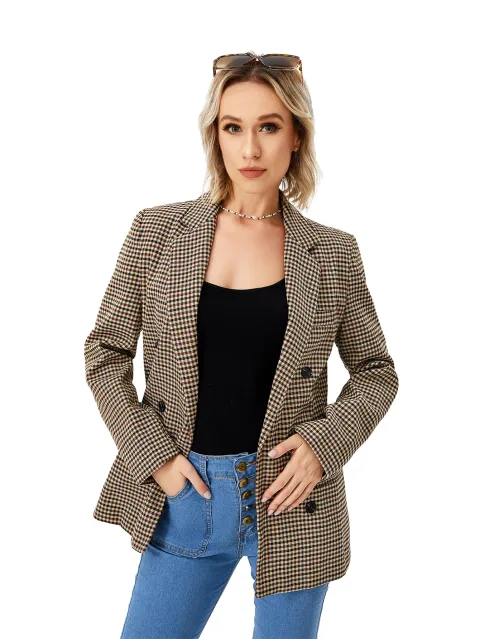 Womens Casual Blazer Jacket Long Sleeve Work 0ffice Lapel