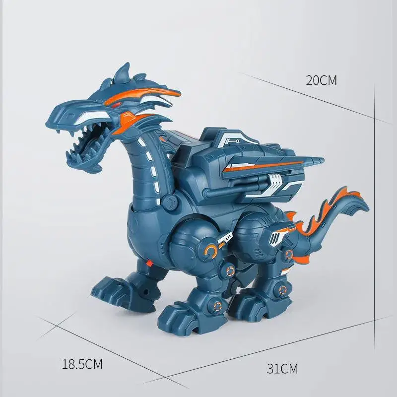 Electric Spray Mechanical Dinosaur Toy Model Multifunctional