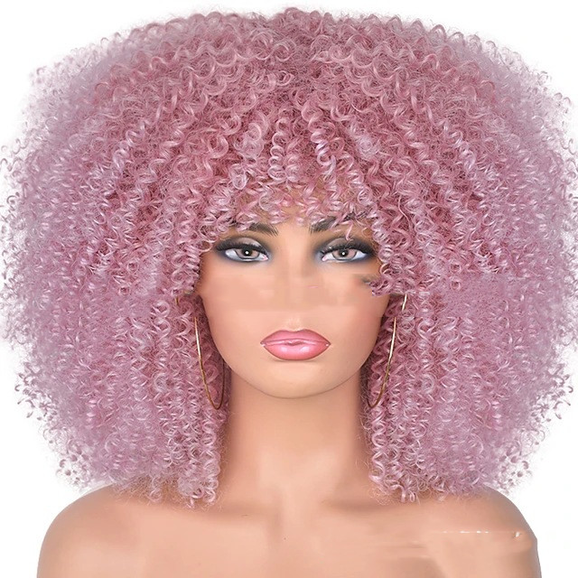 Small Curly Hair Rose Mesh Synthetic Headgear 9 Style - Shop at LoveMi