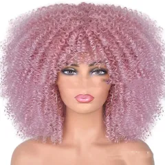 Small Curly Hair Rose Mesh Synthetic Headgear - 9 Style - View 1