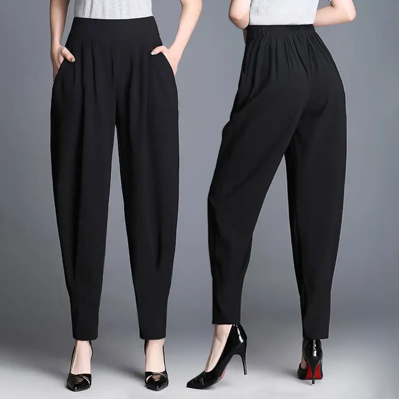 Versatile Harlan Pants Women's Korean Version Loose