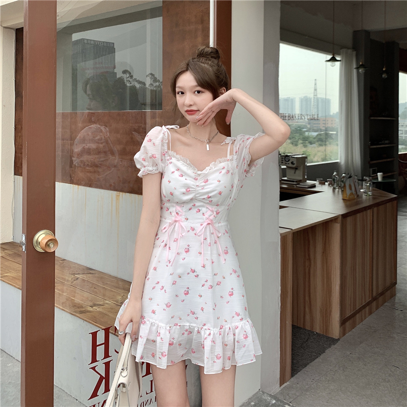 Floral Slim Dress, picture 5 of 5