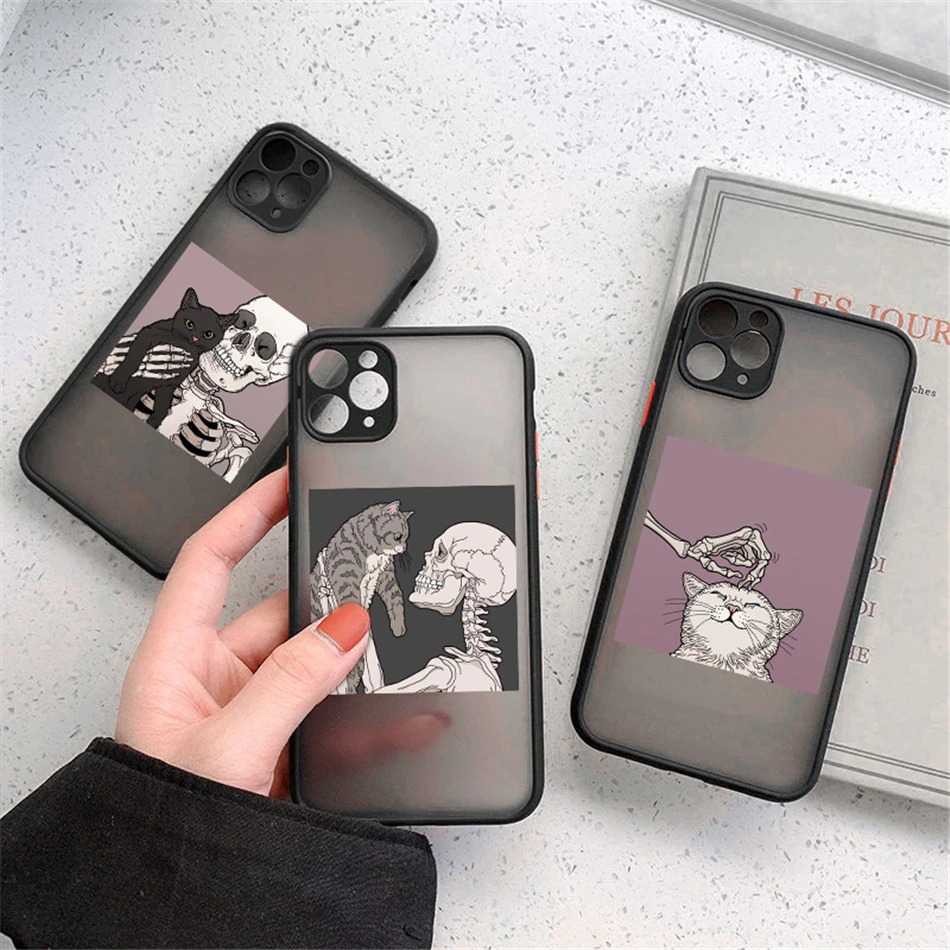 Creative And Simple Skull Printing Phone Case