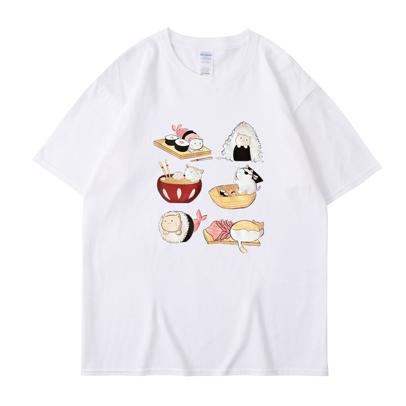 Men's Summer New Short Sleeve T shirt White - Shop at LoveMi