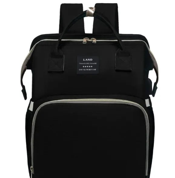 Multi-purpose Large-capacity Mother-baby Backpack - Black