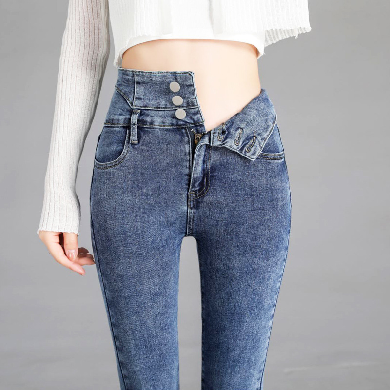 Title 12, Womens Ultra-high-waisted Abdomen Jeans, new s...