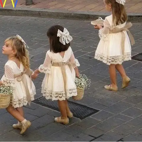 Baby Girl Princess Child Dress Party Prom Fashion