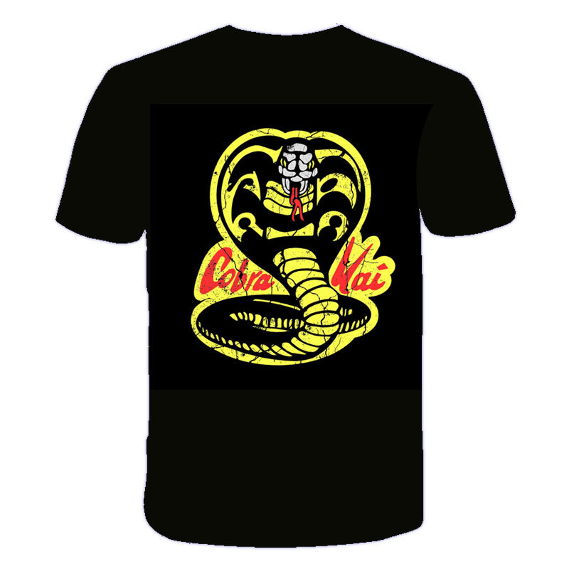 Title 3, T-shirt da uomo 3DT Cobra retrò, moda europea e...