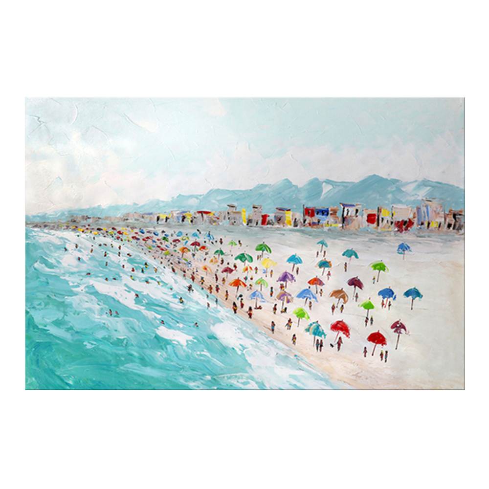 Beach Oil Canvas Wall Art, picture 11 of 12