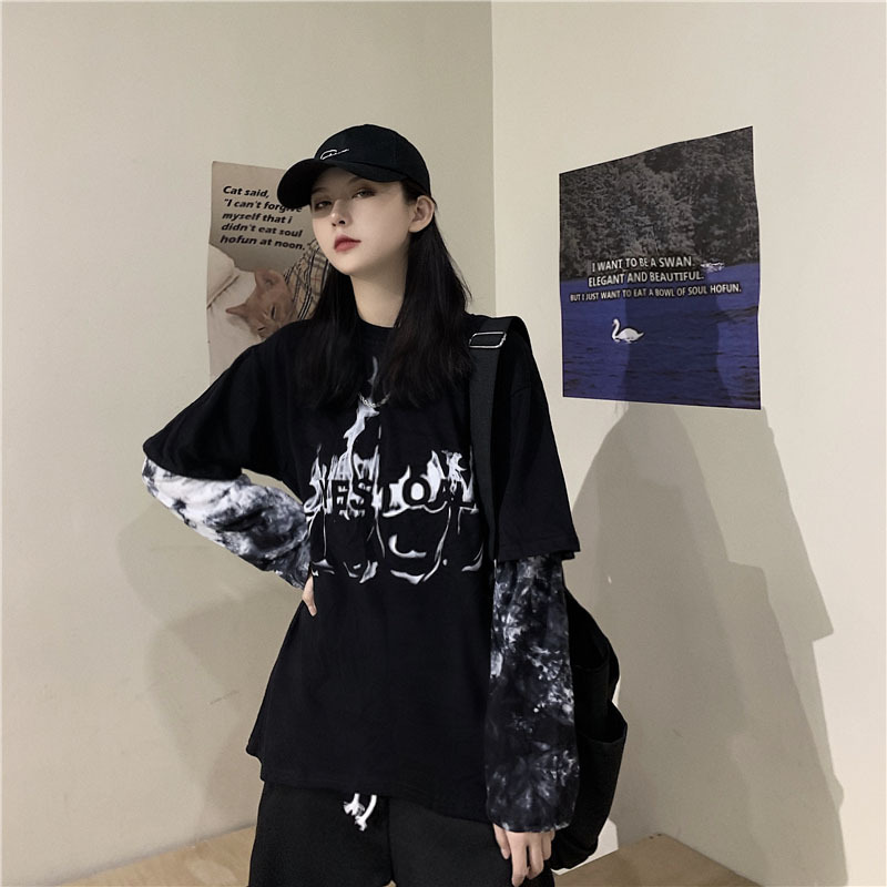 Title 3, Sweat-shirt rétro style streetwear sombre, parf...