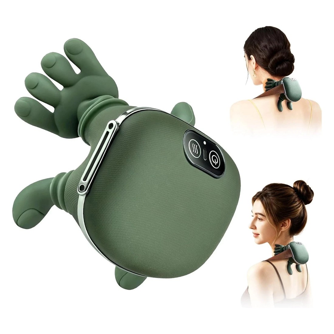 Neck Shoulder Massager With Heat Massagers Deep Tissue 4D Kneading 3 Speed — image 5