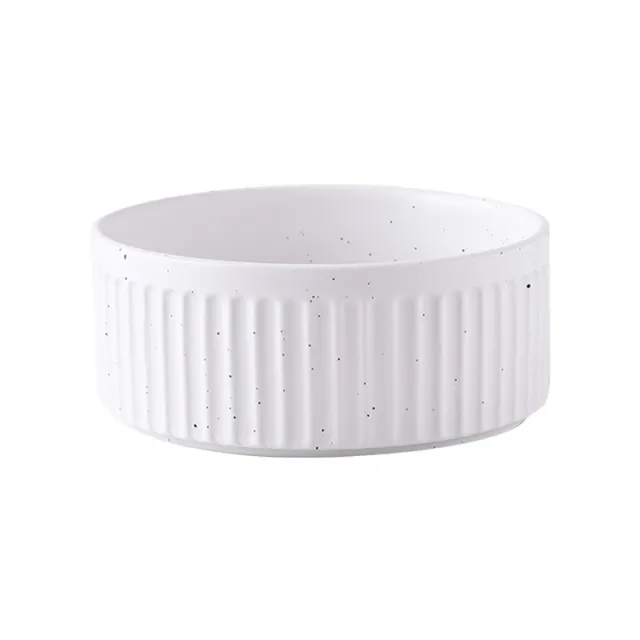 Ceramic Small Medium Large Dog Food Basin White - Shop at LoveMi