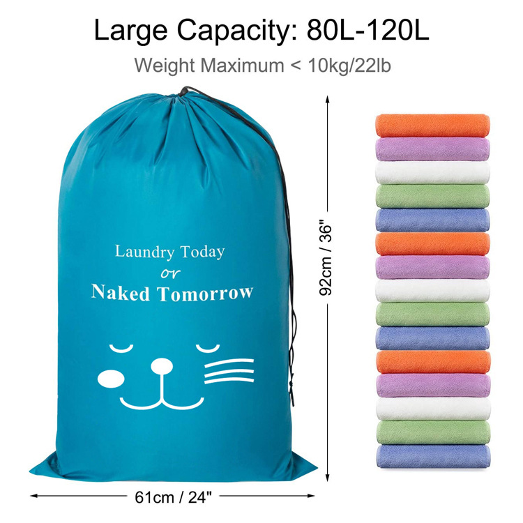 Sac à linge sale imperméable de voyage — Polyester, 2 tailles 5