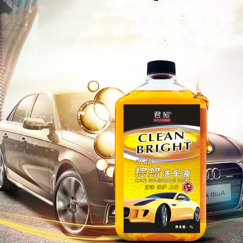 Title 1, 1L High Foam Car Wash Water Wax Strong Decontam...