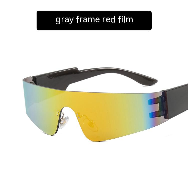 Gray Frame Red Film