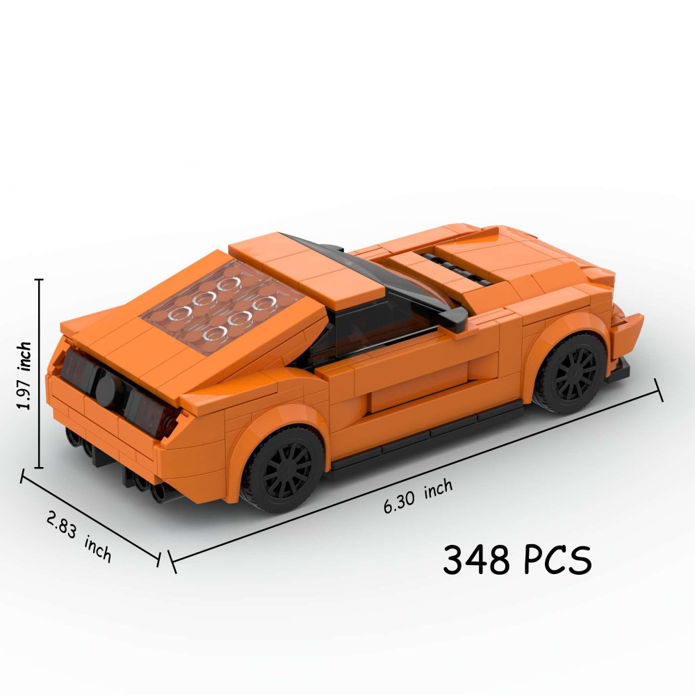 348PCS Sports Race Car Building Blocks,Speed Champions Racing Car Toy Building Sets,DIY Building Bricks For Kids And Adult