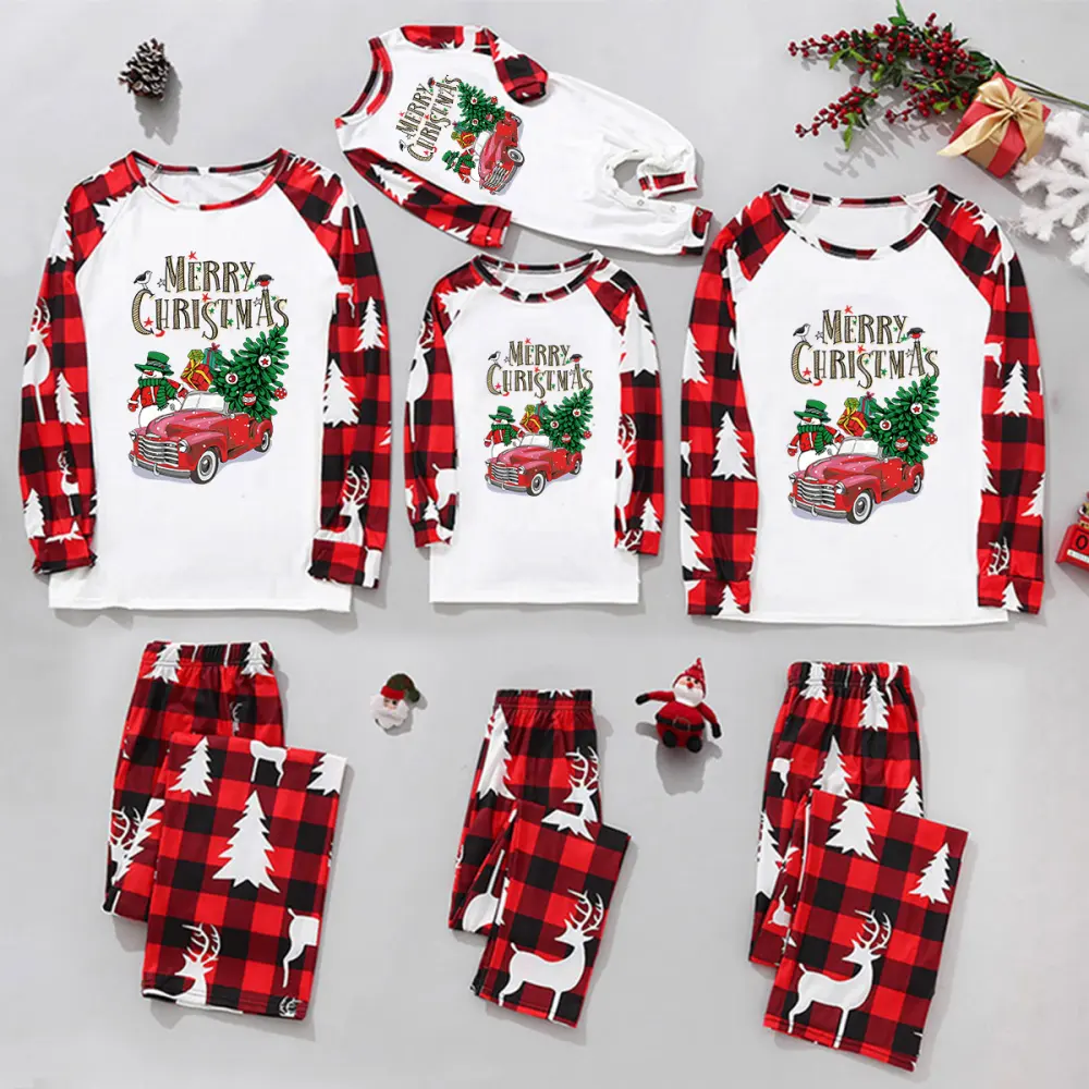 Parent Child Home Clothes Christmas