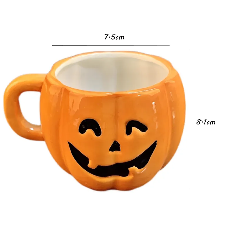 Ceramic Halloween Pumpkin Mug – image 9