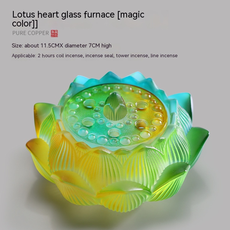 Glass Lotus Symphony Green